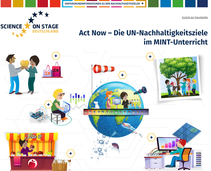 ActNow- die UN-Nachhaltigkeitsziele im MINT-Unterricht