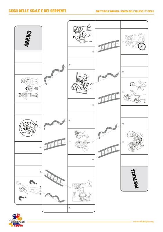 Schede diritti dell'infanzia ciclo 1