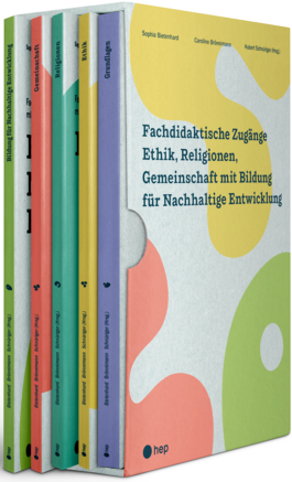 cover Fachdidaktische Zugänge Ethik, Religionen, Gemeinschaft mit Bildung für Nachhaltige Entwicklung