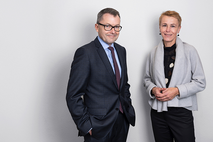 Interview de Jürg Lauber et Klara Sokol
