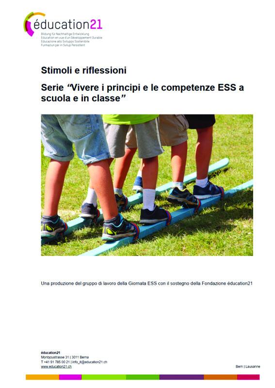 Vivere i principi e le competenze ESS a scuola e in classe