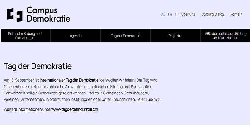 Tag der Demokratie