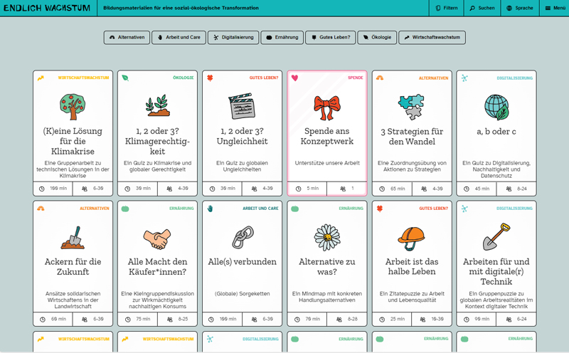 Endlich Wachstum (Webseite)